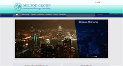 Desktop Screenshot of meltod-group.com