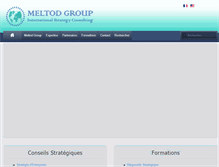 Tablet Screenshot of meltod-group.com